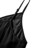 Załaduj obraz do przeglądarki galerii, Czarne Cienkich Ramiączkach Sukienki Letnie