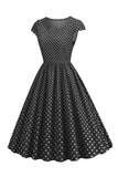 Sukienka Polka Dots Swing 1950s