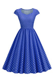 Sukienka Polka Dots Swing 1950s