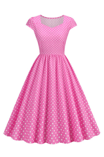 Sukienka Polka Dots Swing 1950s