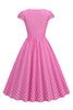 Załaduj obraz do przeglądarki galerii, Sukienka Polka Dots Swing 1950s