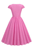 Sukienka Polka Dots Swing 1950s