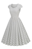 Sukienka Polka Dots Swing 1950s