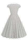 Sukienka Polka Dots Swing 1950s