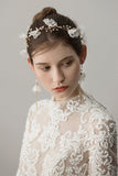 Kolczyki z koralikami Flower Bridal Headband