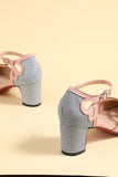 Retro Białe Czarne Buty w Groszki