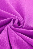 Fuchsia Halter Swing 1950s Sukienka