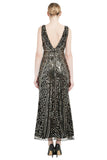 Cekinowy dekolt w serek Midi 1920s Flapper Dress