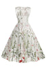 Załaduj obraz do przeglądarki galerii, Lekki Khaki Sukienki Vintage Lata 50