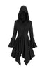Załaduj obraz do przeglądarki galerii, Czarna sukienka z długim rękawem Sznurowana sukienka na Halloween