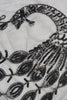 Załaduj obraz do przeglądarki galerii, Czarny Cekinowy Peacock 1920s Peleryna