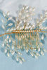 Załaduj obraz do przeglądarki galerii, Srebrna perła Bridal Hair Clip