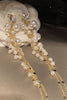 Załaduj obraz do przeglądarki galerii, Długie kolczyki Golden Pearl