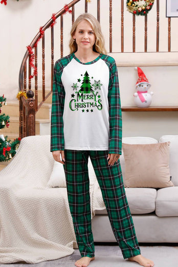Pled Świąteczna Piżama Dla Rodziny Zielona Piżama Świąteczna