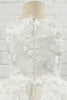Załaduj obraz do przeglądarki galerii, Biała Aplikacja Bez Rękawów Sukienki Dziewczęce