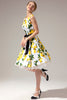 Załaduj obraz do przeglądarki galerii, Sukienka typu Swing Vintage w stylu lat 50-tych