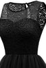 Załaduj obraz do przeglądarki galerii, Tiulowa koronkowa sukienka na krótkie imprezy