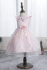 Załaduj obraz do przeglądarki galerii, Fioletowy kołnierz lalkowy Sukienki Dziewczęce z koronką