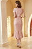 Załaduj obraz do przeglądarki galerii, Różowa koronkowa Sukienka Lata 60
