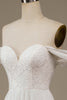 Załaduj obraz do przeglądarki galerii, Kość Słoniowa Boho Szyfon Asymetryczna Suknia Ślubna Z Koronką