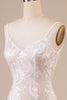 Załaduj obraz do przeglądarki galerii, Koronkowa Suknia Ślubna Z Kości Słoniowej Bez Pleców Z Pociągiem