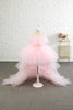 Załaduj obraz do przeglądarki galerii, Różowa Sukienki Dla Dziewczynek na Wesele Asymetryczne