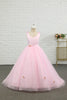 Załaduj obraz do przeglądarki galerii, Różowa Sukienki Dla Dziewczynek na Wesele Długie