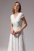 Załaduj obraz do przeglądarki galerii, Biała Sukienki Koronkowe Na Wesele