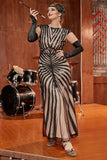 Syrena Cekinowa Gatsby 1920s Flapper Dress