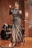 Syrena Cekinowa Gatsby 1920s Flapper Dress