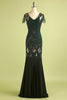 Załaduj obraz do przeglądarki galerii, Długa Sukienka w stylu lat 20-tych z Cekinami