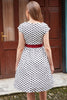 Załaduj obraz do przeglądarki galerii, Sukienka Retro Hepburn Style W Groszki