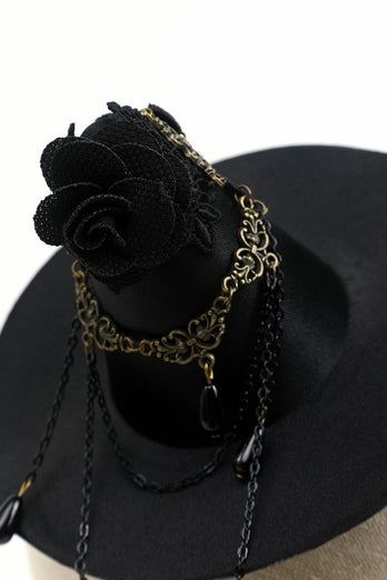Gotycki kapelusz czarodzieja czarownic