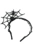 Załaduj obraz do przeglądarki galerii, Spider Web Halloween Zabawna opaska na głowę