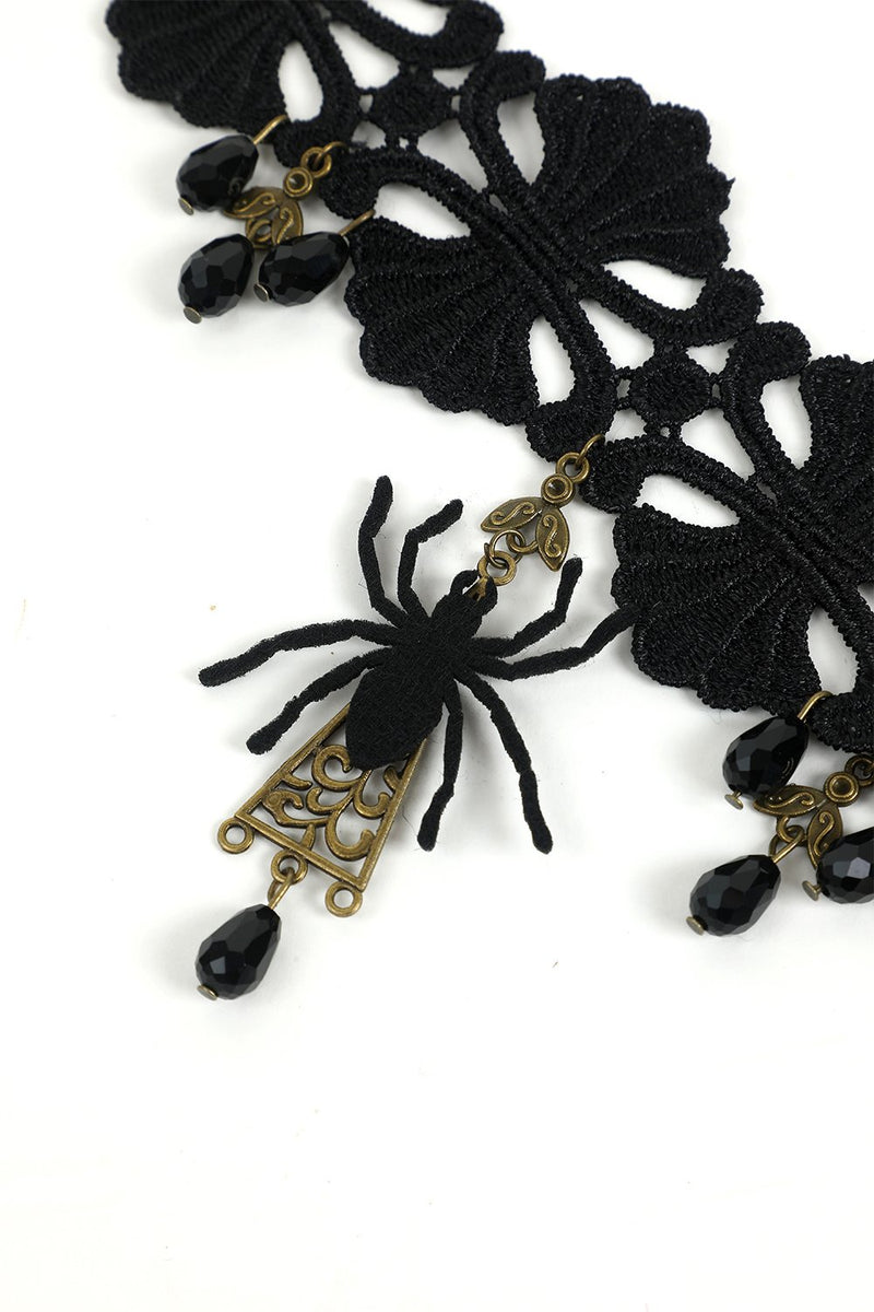 Załaduj obraz do przeglądarki galerii, Naszyjnik Spider Halloween Party
