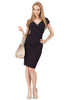 Załaduj obraz do przeglądarki galerii, Bodycon V Neck 1960s Sukienka z rękawami