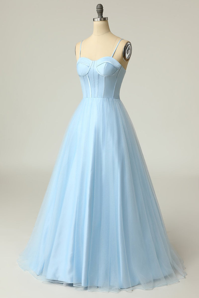 Załaduj obraz do przeglądarki galerii, Fioletowa tiulowa sukienka na studniówkę