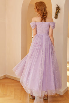 Fioletowa sukienka na studniówkę (Pas Nie Jest Wliczony w Cenę)