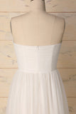 White Sweetheart Dress - ZAPAKA